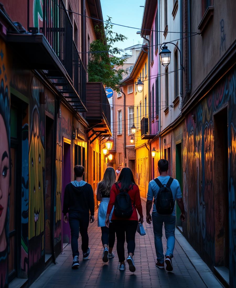Tur de street art în Centrul Vechi